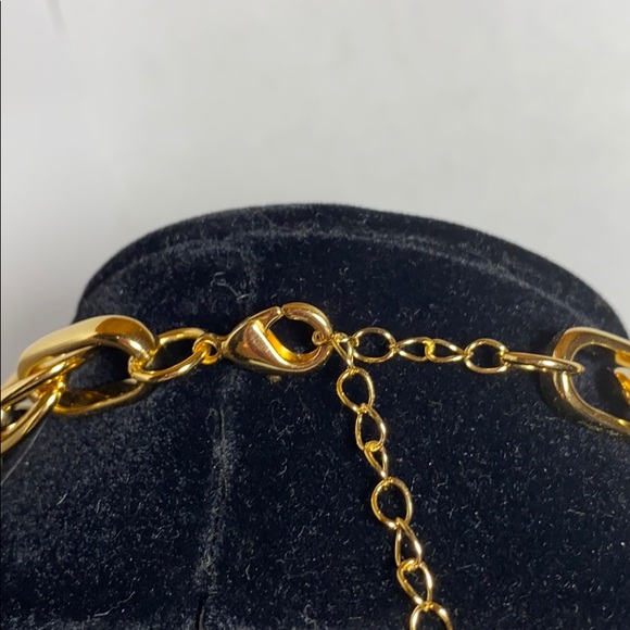 Bright GOLD Chain Link 16" necklace - Picture 4 of 4